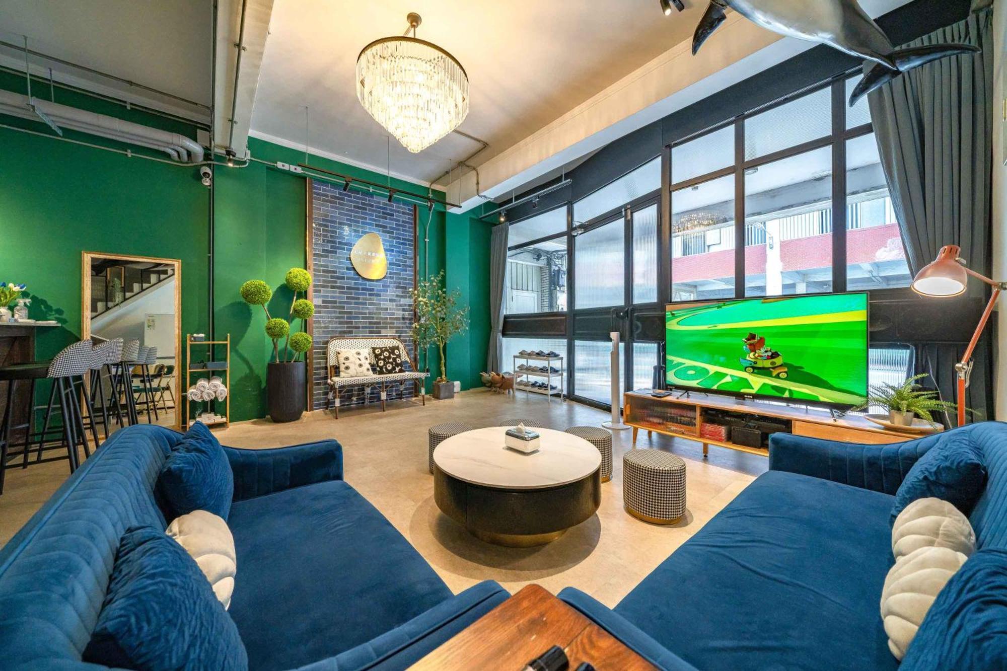 Blue House Homestay Chua-lien Exteriér fotografie